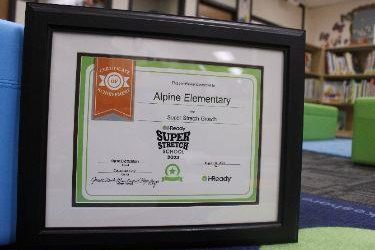 Alpine Elementary Ranks Nationally for Reading and Math Achievement